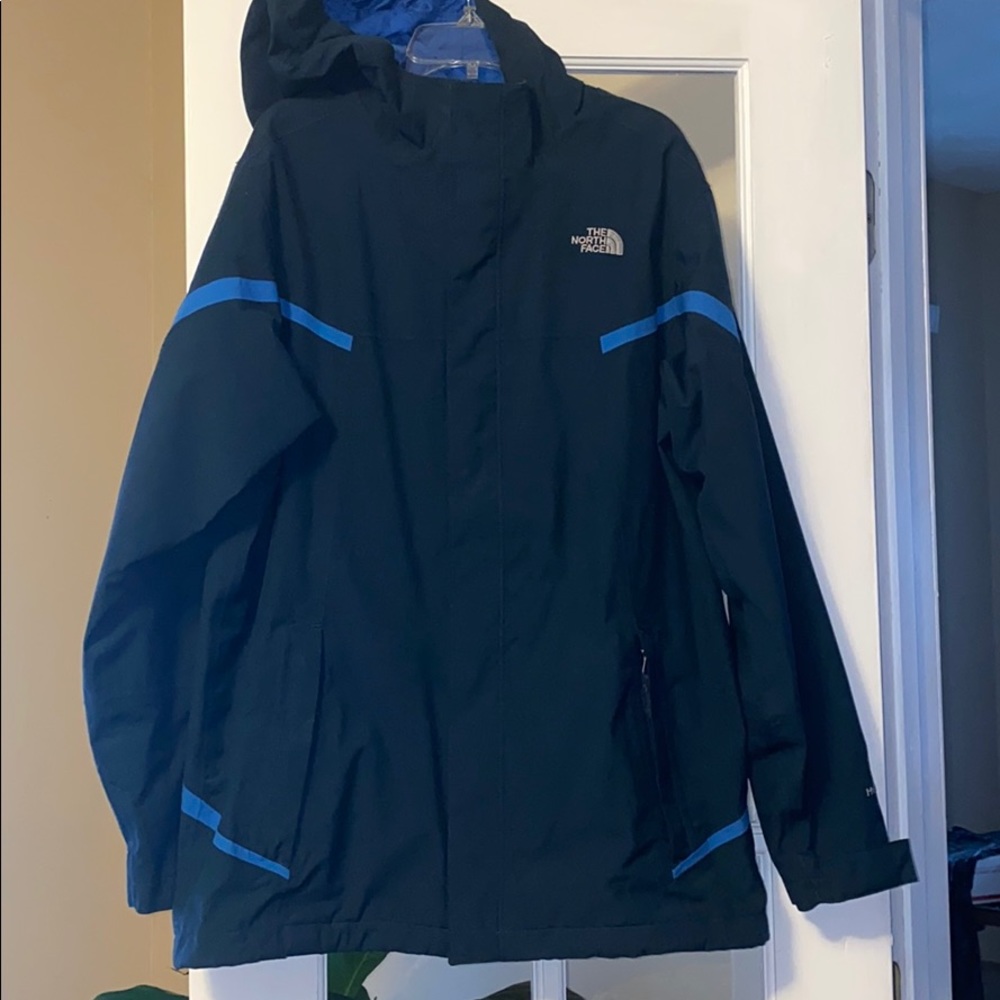 kids north face rain coat